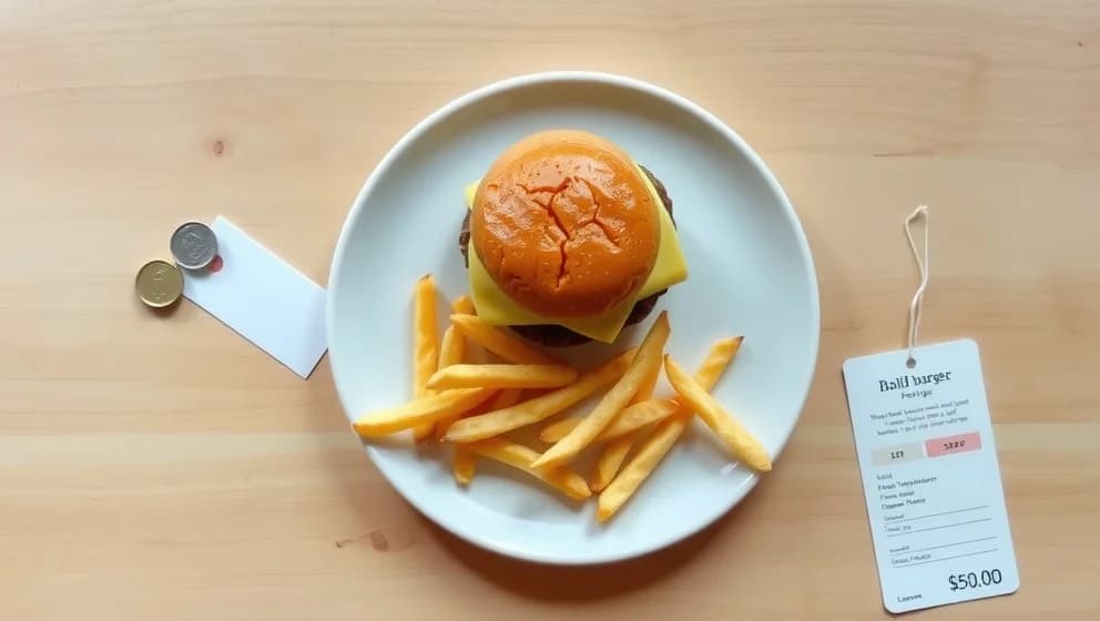 Vad kostar en cheeseburger på McDonald's