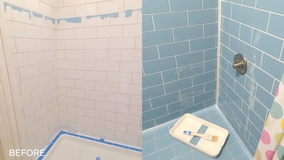 Måla kakel i dusch själv hemma