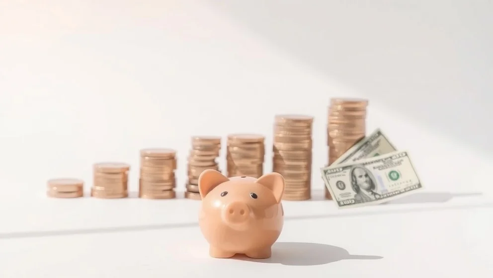 Min penningbank växer bara större och större