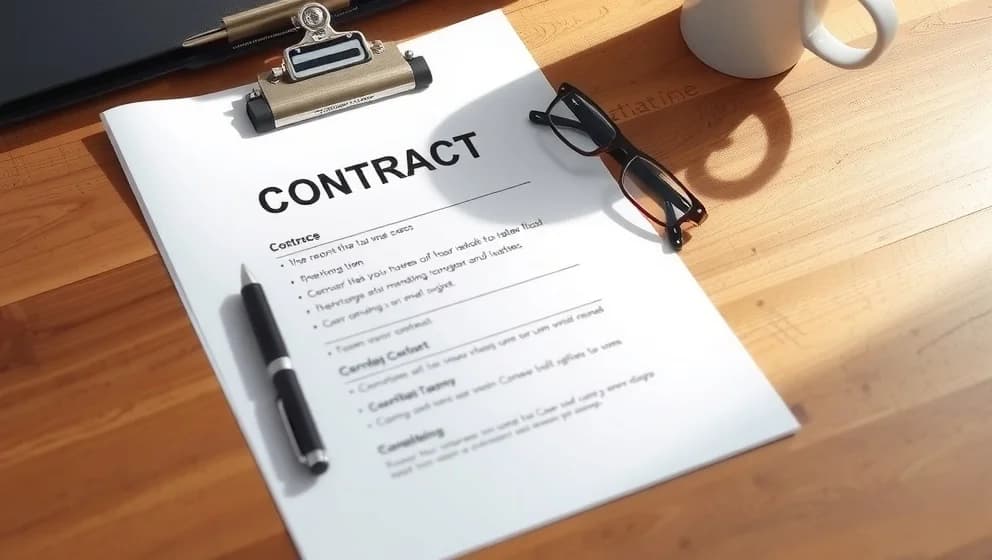 Så skriver du ett privat kontrakt själv
